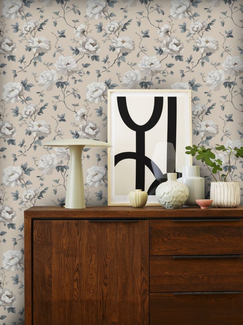 Cordelia Beige - 1081401-03 wallpaper Scandza