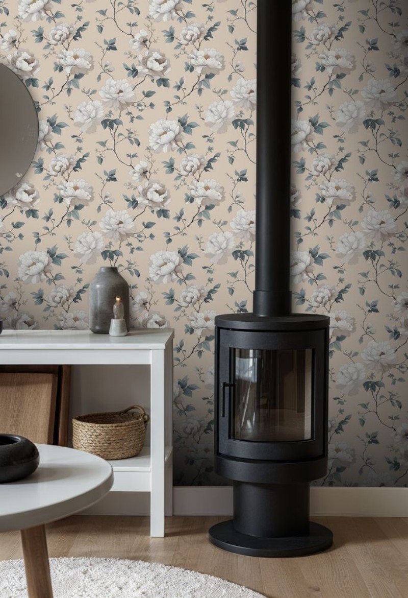 Cordelia Beige - 1081401-03 wallpaper Scandza