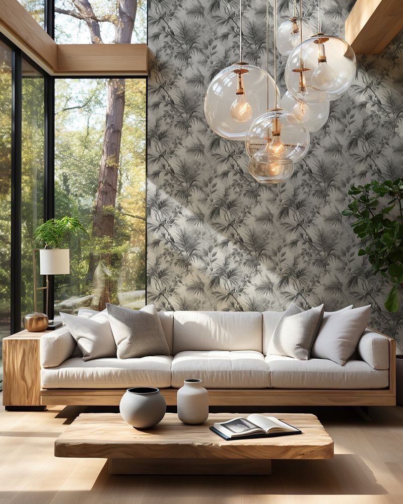 Satuba Grey - 1099201-02 wallpaper Blue Monkey