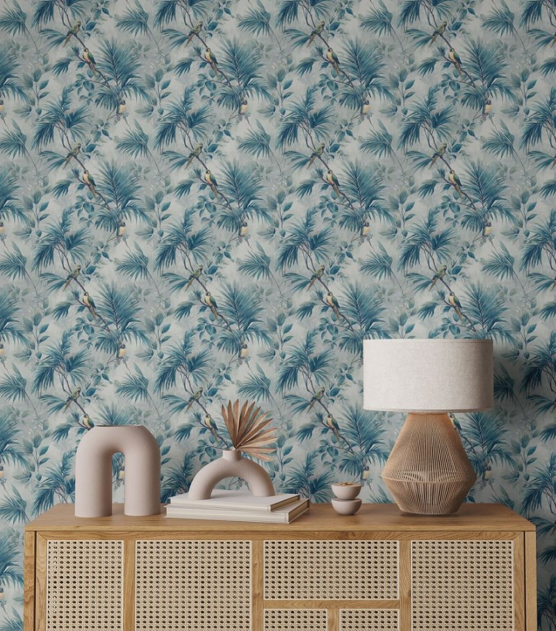 Satuba Blue - 1099201-03 wallpaper Blue Monkey