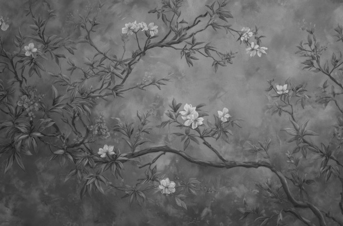 Afbeeldingen van Garden Trees I