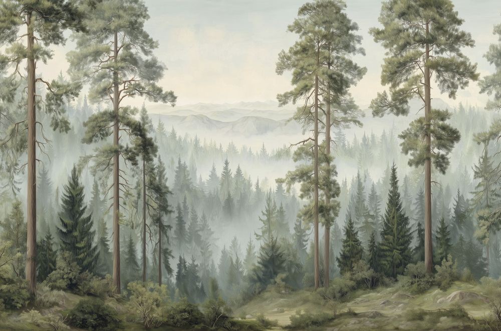 Bild på Foggy Morning I