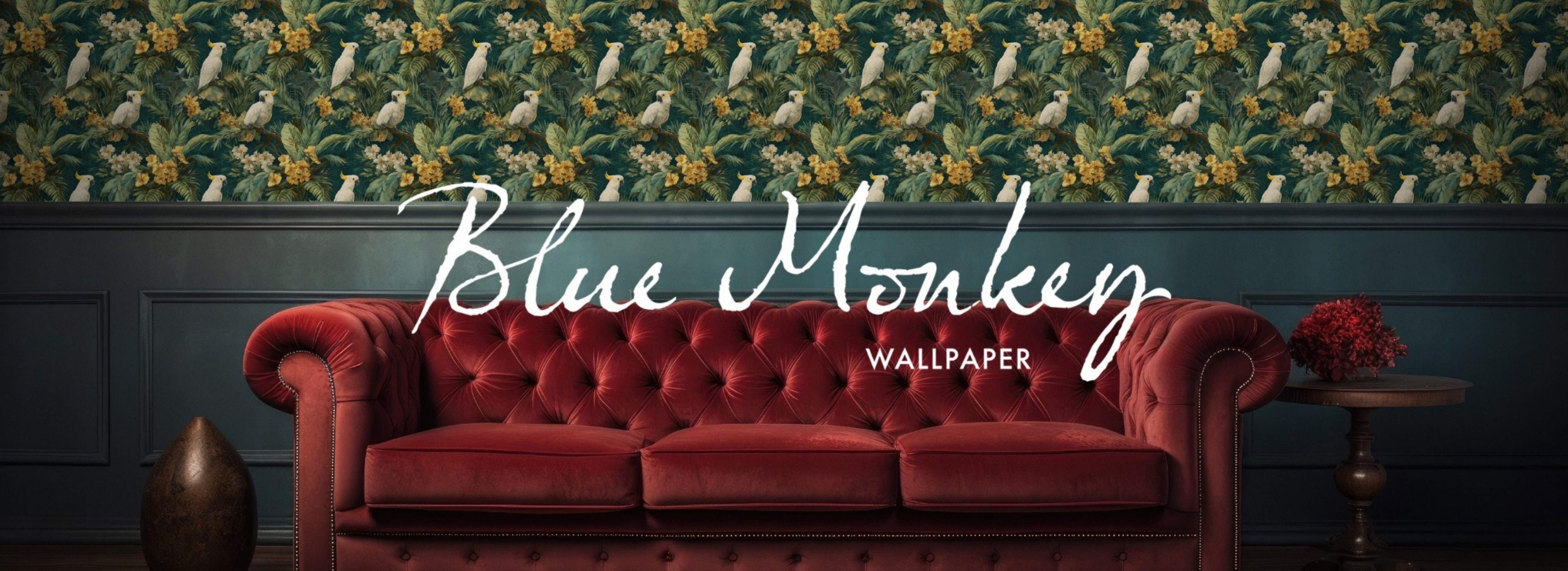 Blue Monkey papier peint Nouveautés