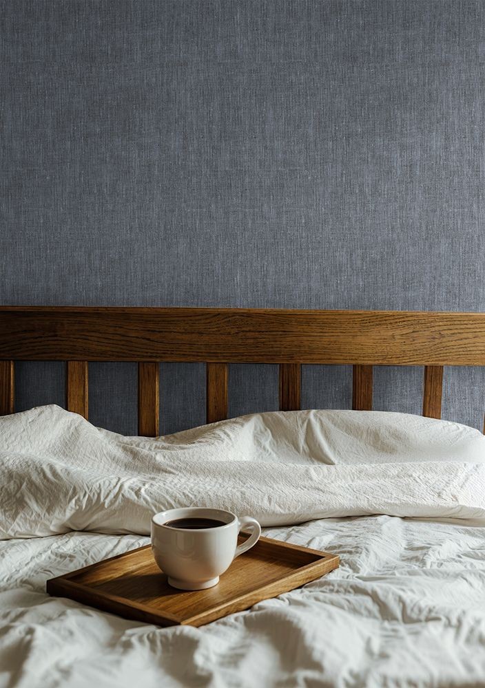 Εικόνα της Linen fabric Denim - 1036201-11