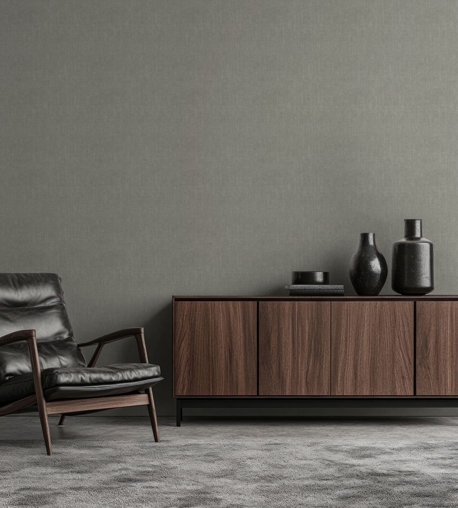 Εικόνα της Linen fabric Gray - 1036201-13