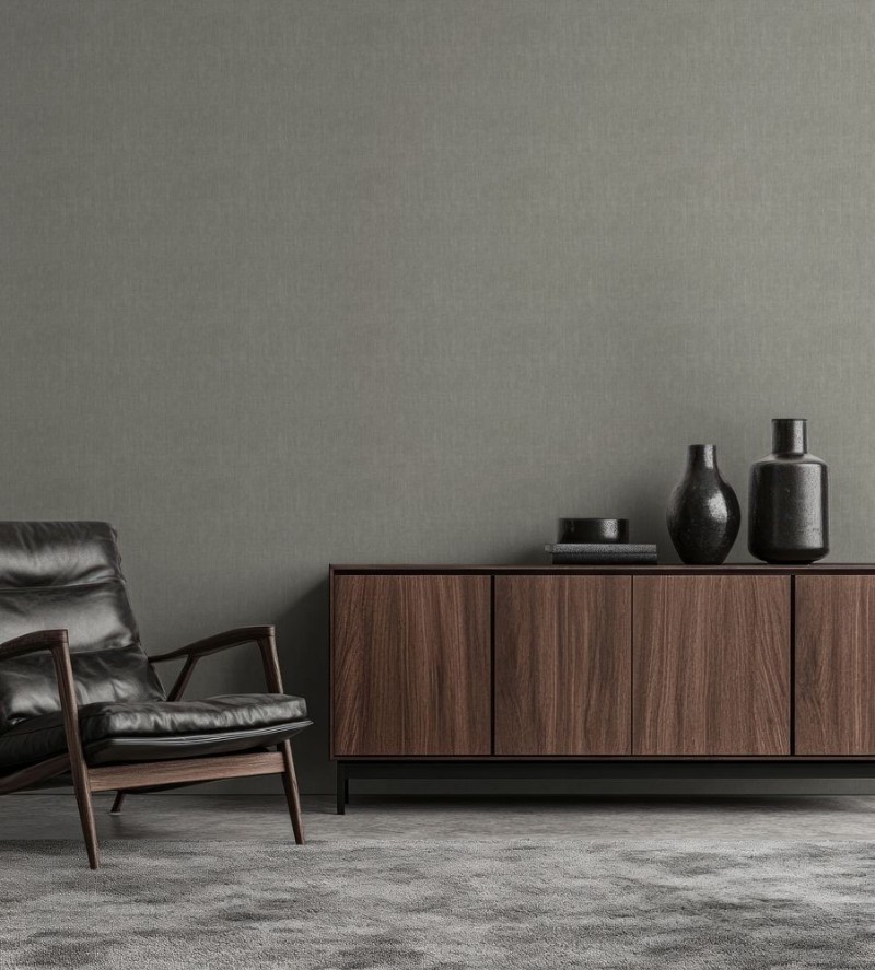 Image de Tissu de lin Gray - 1036201-13