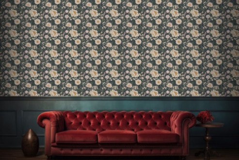 Adelissa Blue - 1048301-02 photowallpaper Blue Monkey