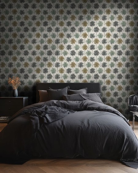 Burriana Green - 1079301-01 wallpaper Blue Monkey