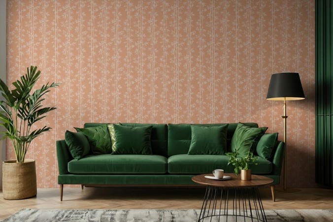 Milo Apricot - 1097101-02 photowallpaper Blue Monkey