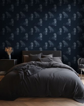 Kamerun Blue - 1098601-03 wallpaper Blue Monkey