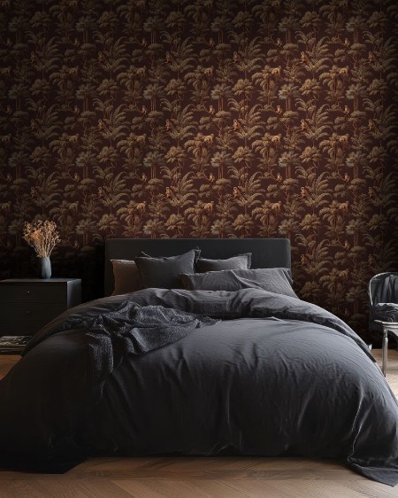 Zanzibar Brown - 1100201-02 wallpaper Blue Monkey