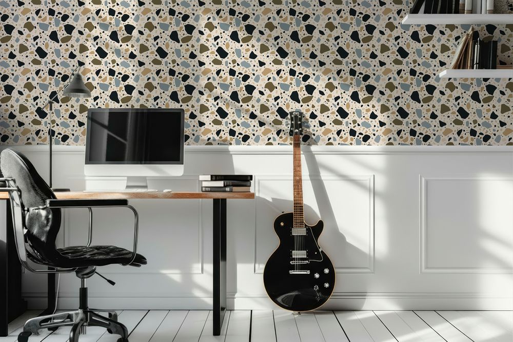 Ebbe Blue - 1050901-02 wallpaper in between