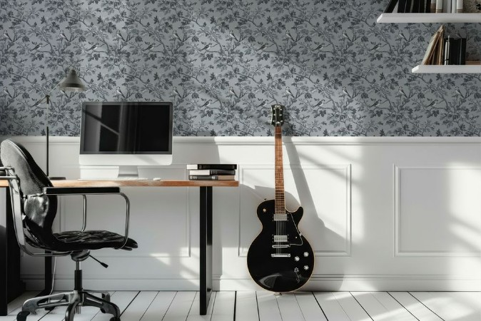 Kristian Blue - 1055301-02 wallpaper in between