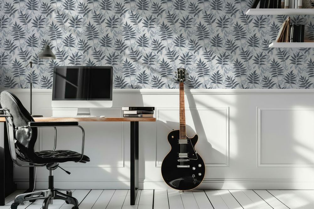 Raul Blue - 1058801-01 wallpaper in between