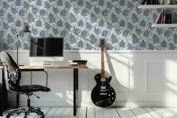 Raul Blue - 1058801-01 wallpaper in between