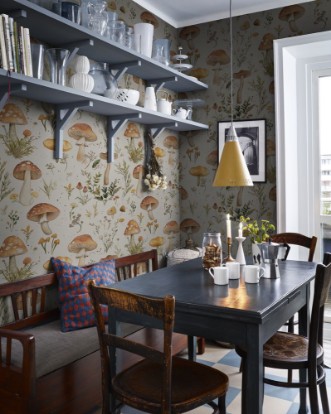 Anja Cream - 1067401-01 wallpaper Scandza