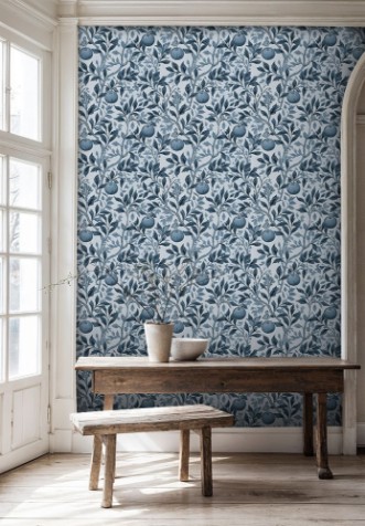 Lauge Blue - 1076401-03 wallpaper Scandza