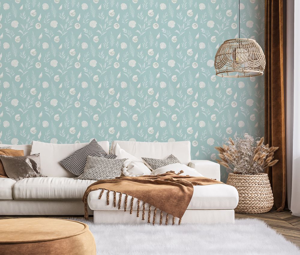 Klara Mint - 1097601-02 wallpaper Scandza