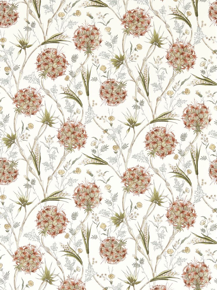 Wallichi Russet/Olive - ZIND313116 wallpaper Zoffany