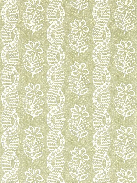 Dabu Stripe Pale Olive - ZIND313118 wallpaper Zoffany