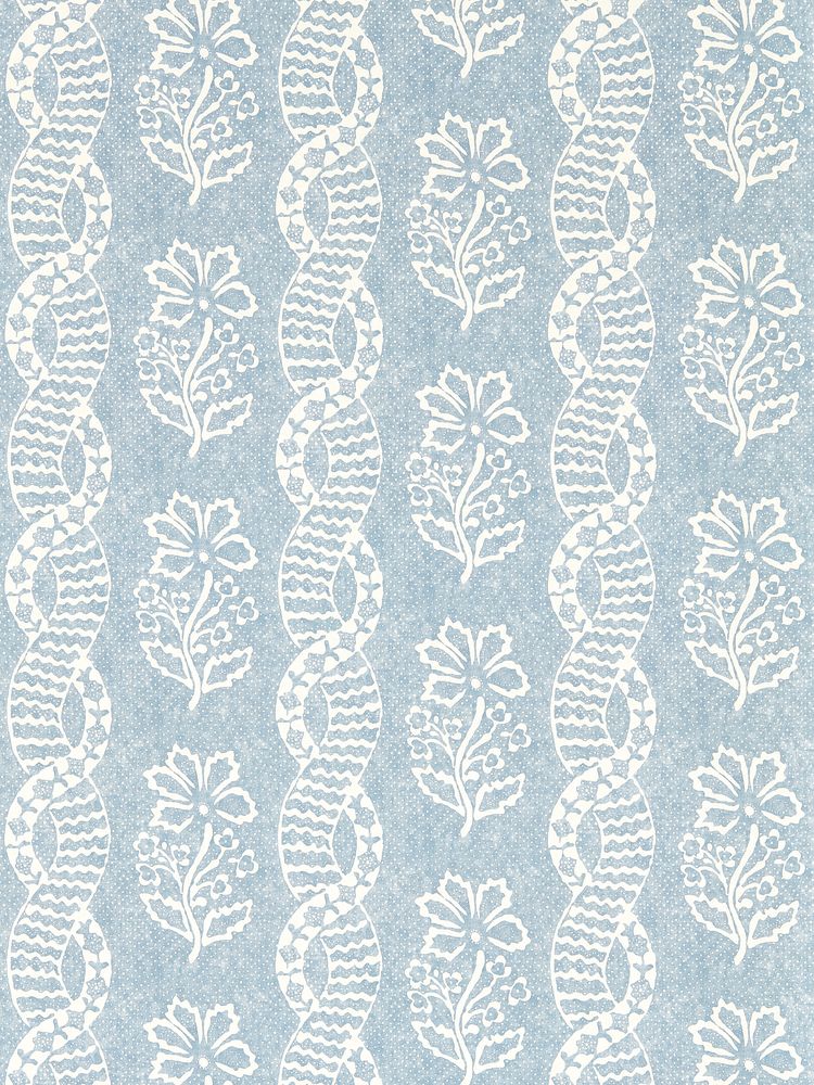 Dabu Stripe Wedgwood Blue - ZIND313119 wallpaper Zoffany
