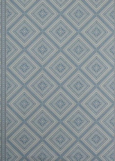 Marquetry Trellis Azure - ZIND313122 wallpaper Zoffany