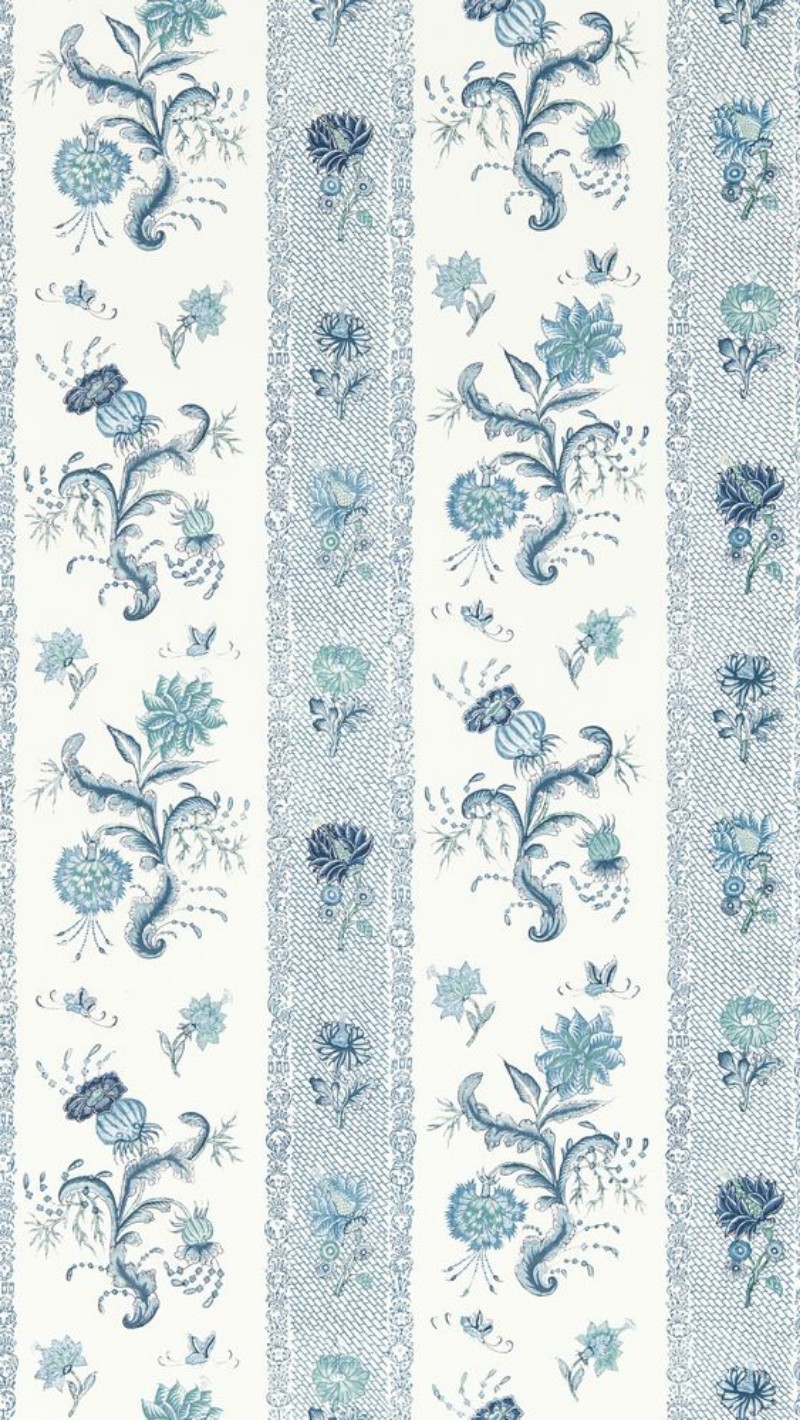 Papaver Stripe Mazarine Blue - ZIND313135 wallpaper Zoffany