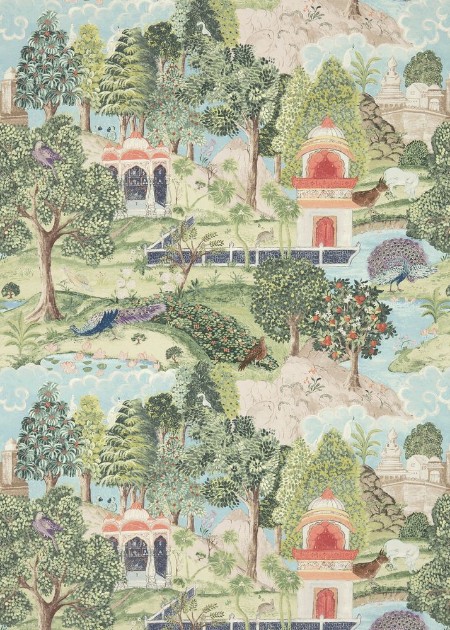 Peacock Garden - ZJAI311743 wallpaper 