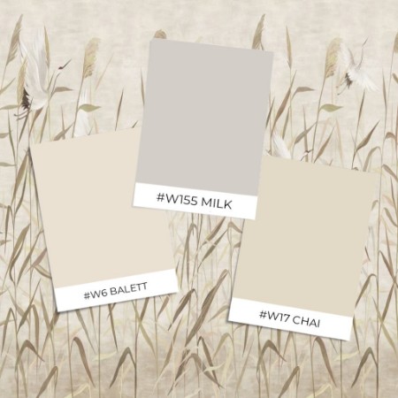 Pavyzdinis stilius - Cranes in Grass II paveikslėlis