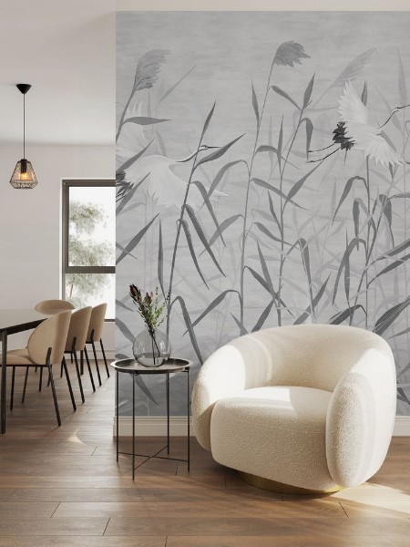 Image de Cranes in Grass III