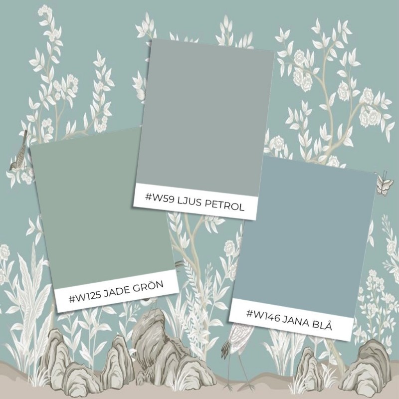 Picture of Farvesammensætning Together in Garden I - 08192-01