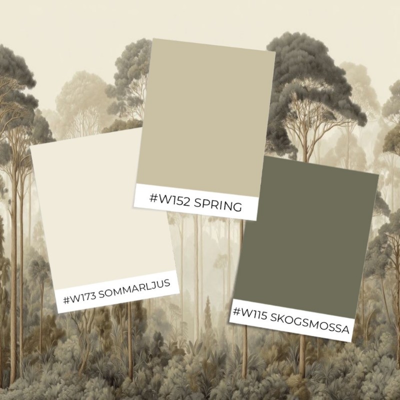 Picture of Farvesammensætning Song for the Trees I - 08219-01