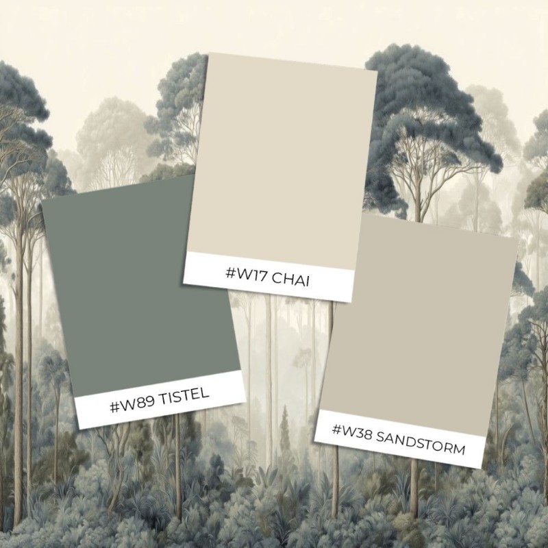 Picture of Farvesammensætning Song for the Trees II - 08220-01