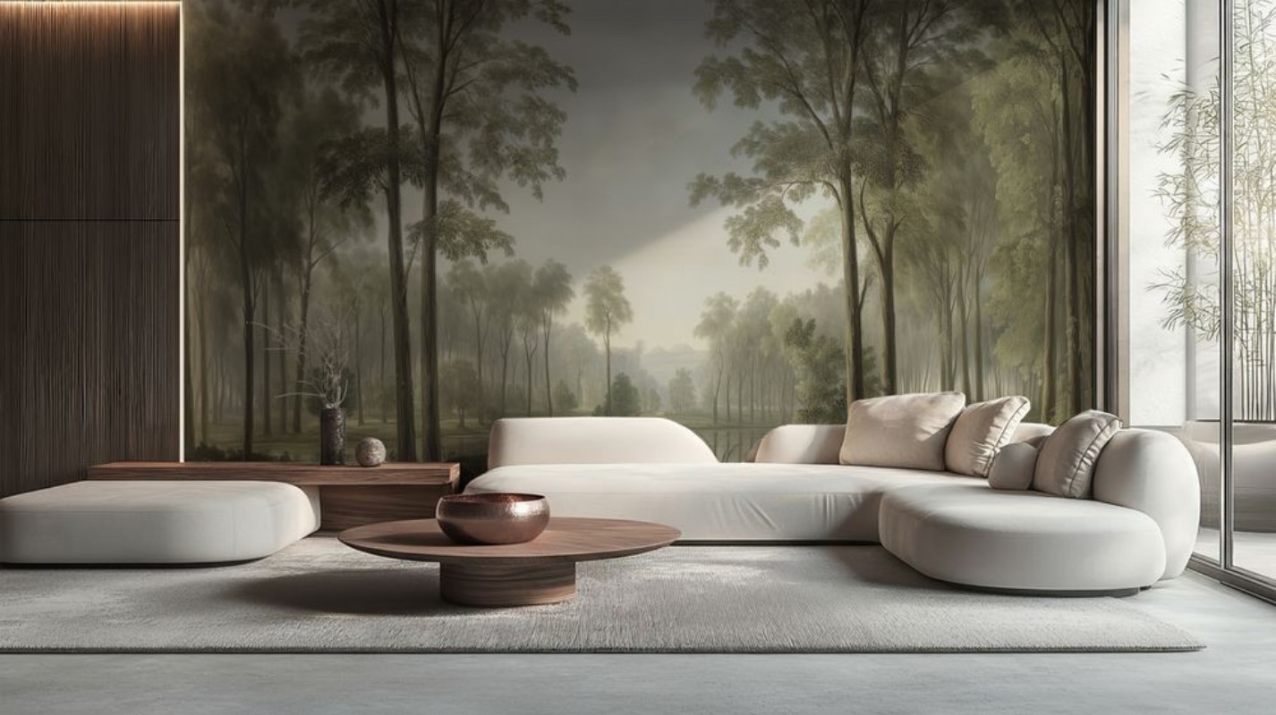 Picture of Farvesammensætning By the Lake I - 08234-01