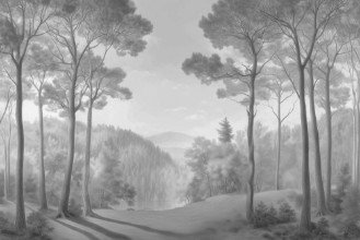 Kép Morning  Forest I