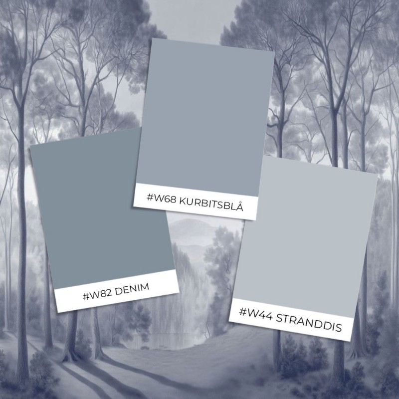 Picture of Farvesammensætning Morning  Forest III - 08242-01