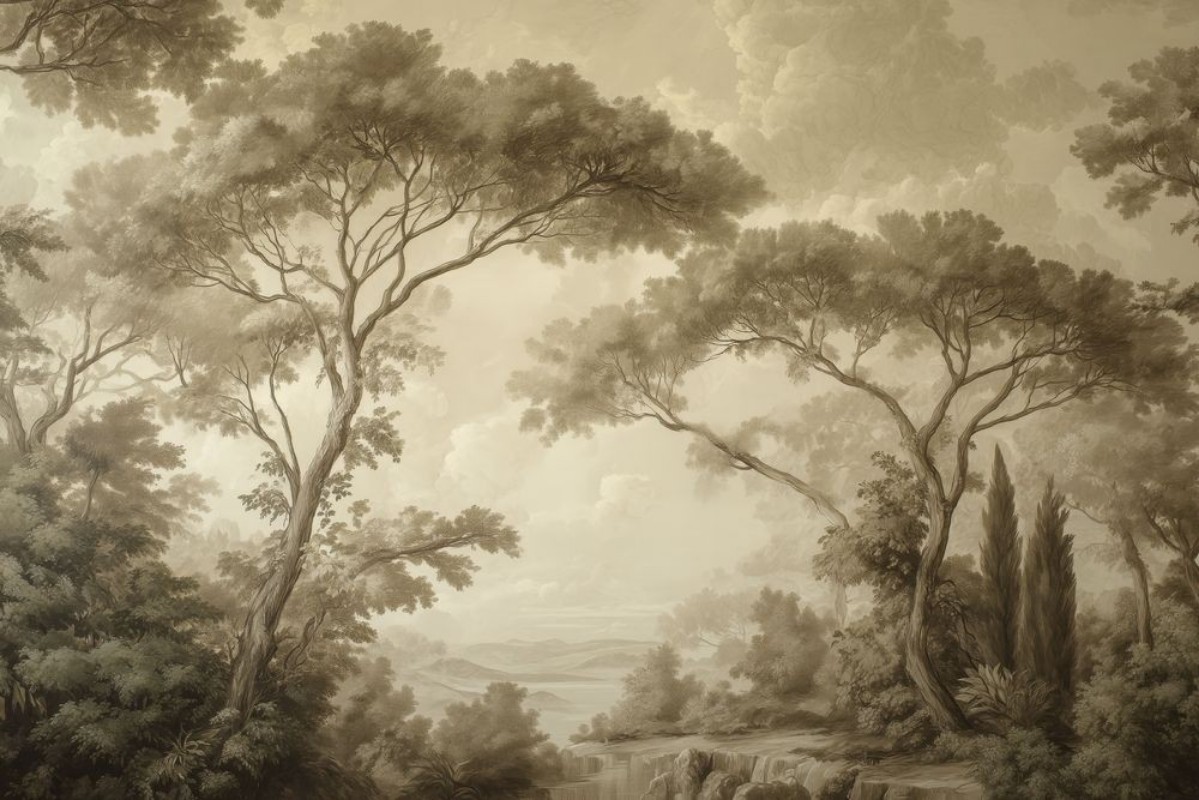 Picture of Farvesammensætning Vintage Poetry I - 08246-01