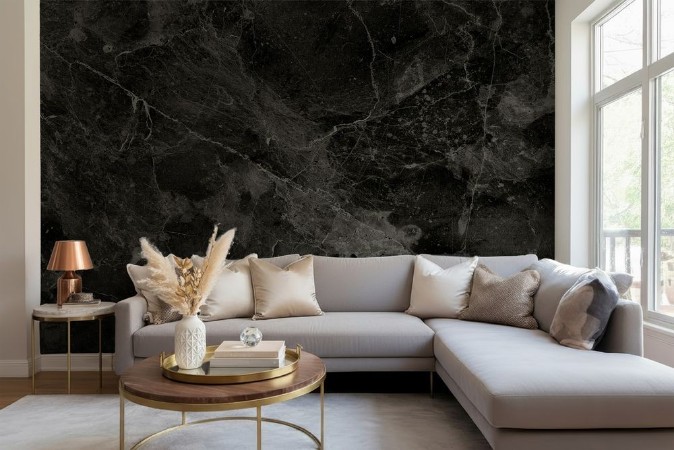 Afbeeldingen van Kleurcombinatie Black Granite I - 08249-01