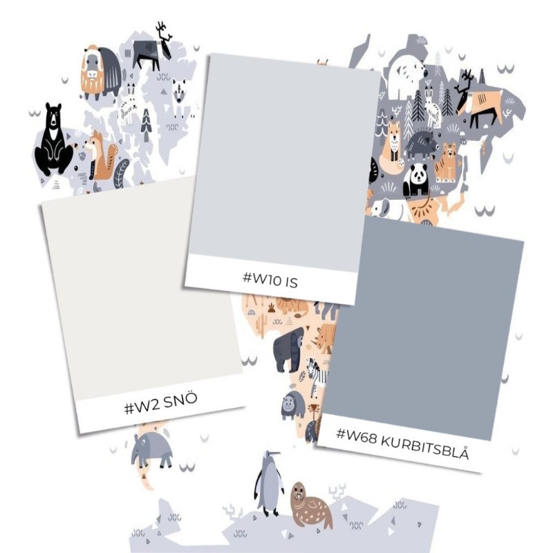 Afbeeldingen van Kleurcombinatie World Friends I - 08279-01