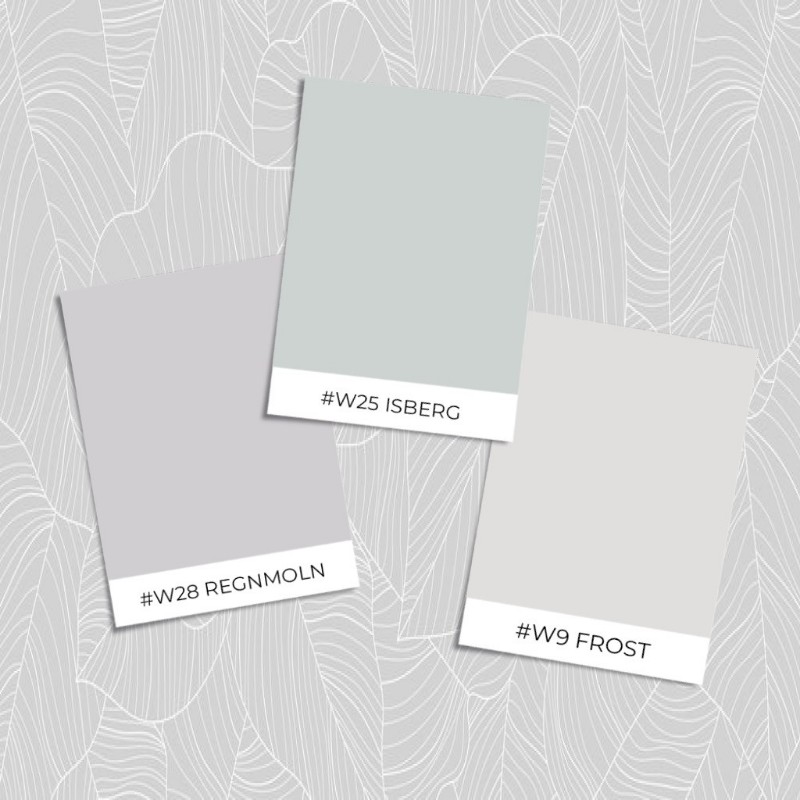 Picture of Värinäyte malli - Light Leaves III