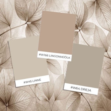 Picture of Sample style - Soft Leaves I