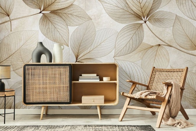 Bild på Färgsättning Soft Leaves II - 08307-01