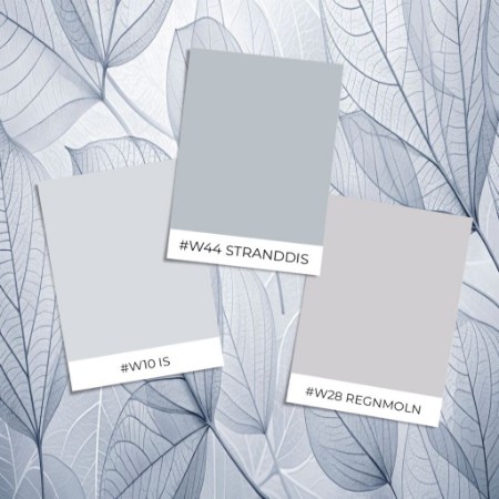 Bild von Musterstil - Bright Leaves III