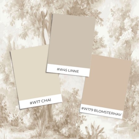 Bild von Musterstil - Bright Forest II