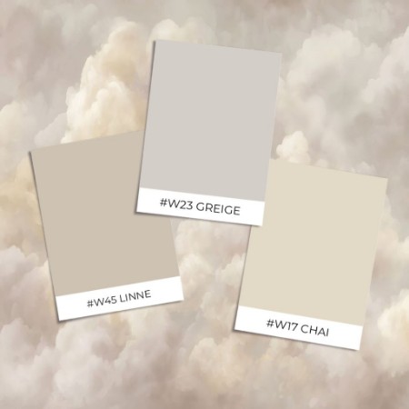 Bild von Musterstil - Bright Clouds II