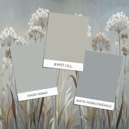 Bild von Musterstil - Autumns Last Blush I