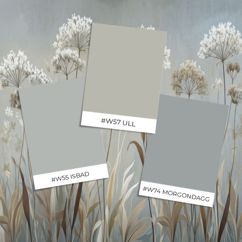 Bild von Musterstil - Autumns Last Blush I