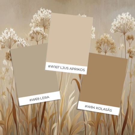 Bild von Musterstil - Autumns Last Blush III