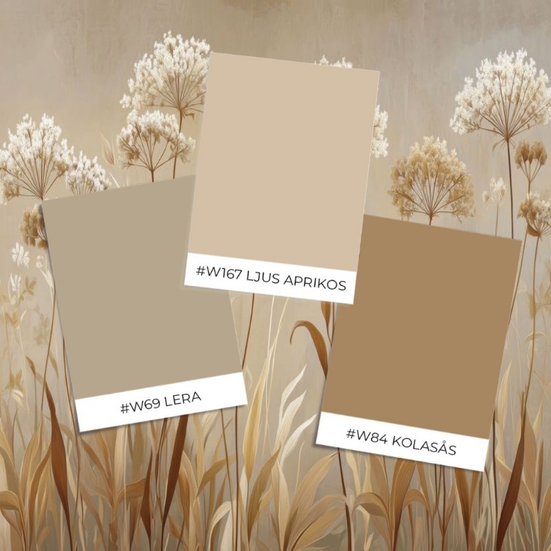 Bild von Musterstil - Autumns Last Blush III