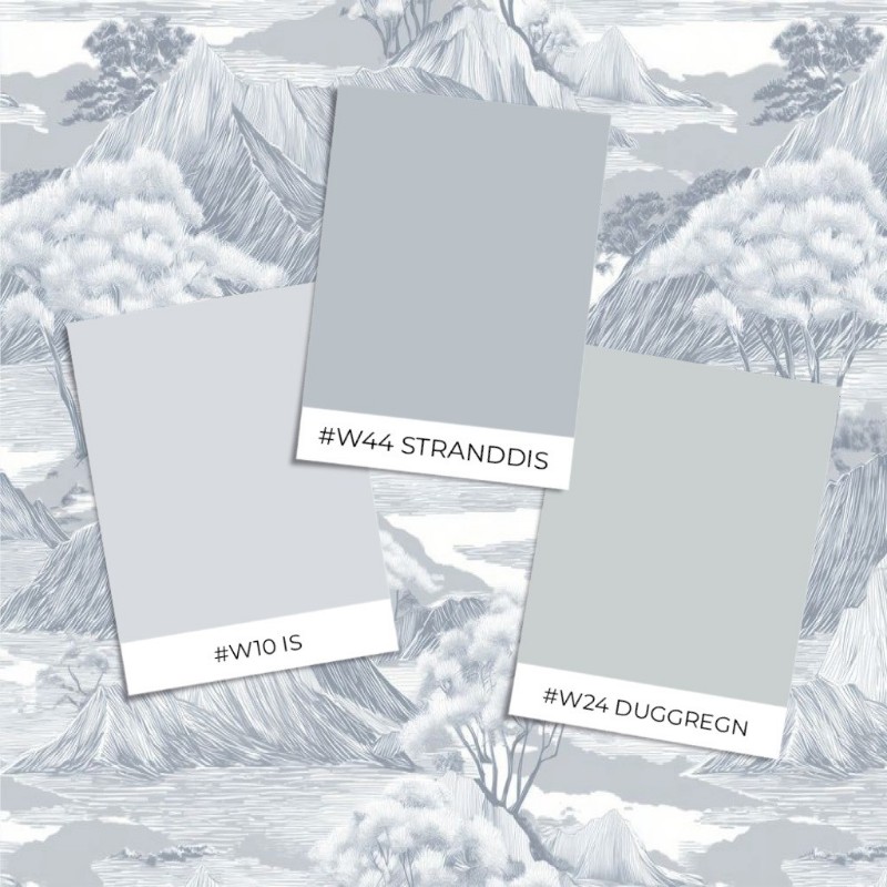 Afbeeldingen van Kleurcombinatie Asian Landscape III - 08343-01